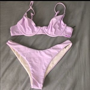 Lilac bikini set